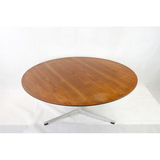 Image 1 of Vintage three legged coffee table by Arne Jacobsen for Fritz Hansen, 1960s