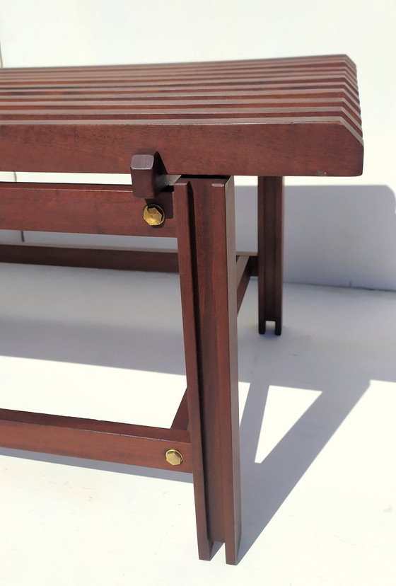 Image 1 of Vintage Wooden Bench