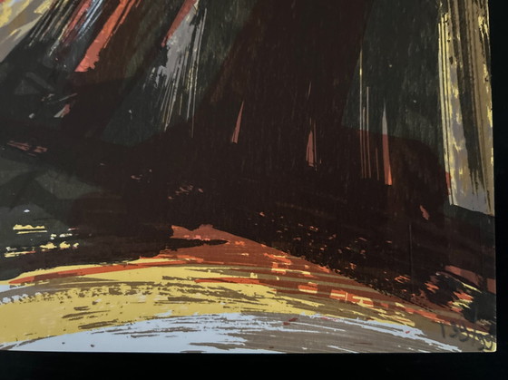 Image 1 of Screenprint Toos Van Holstein