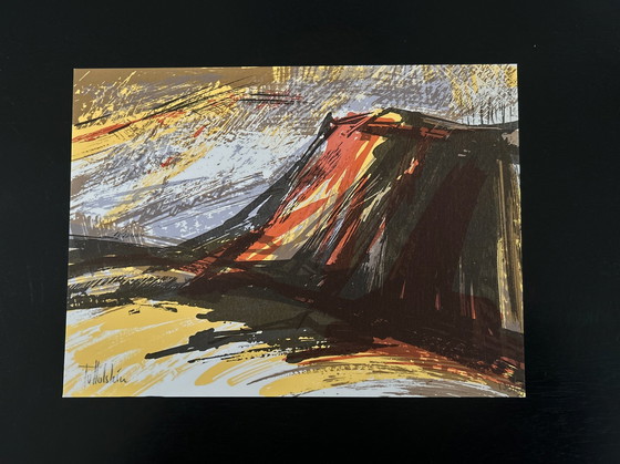 Image 1 of Screenprint Toos Van Holstein