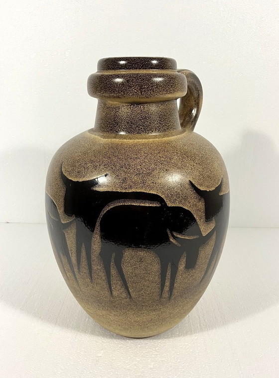 Image 1 of Xl Scheurich West Germany Ceramic Vase 1960'S