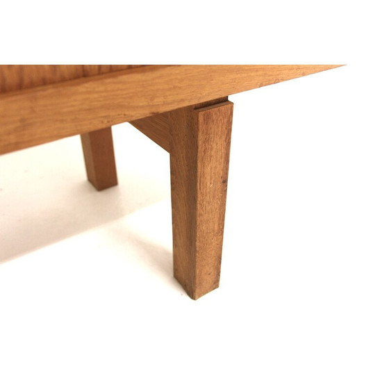 Image 1 of Scandinavian vintage sideboard in teak and beech by Borgeryds Möbelfabrik, Sweden 1960