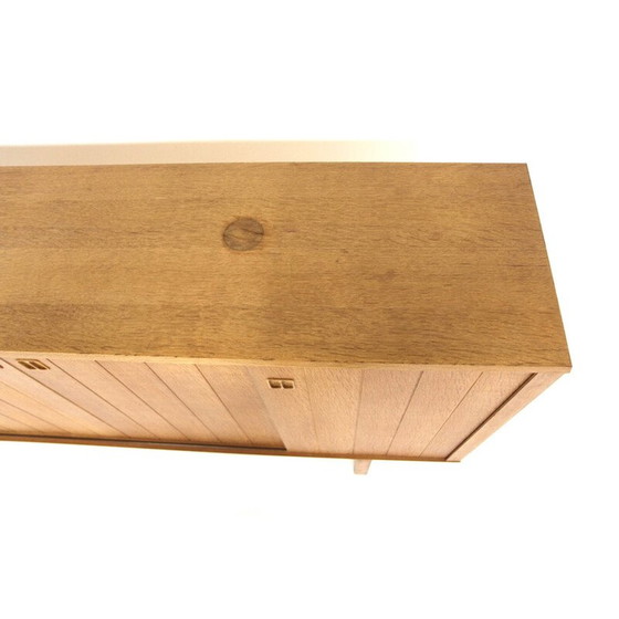 Image 1 of Scandinavian vintage sideboard in teak and beech by Borgeryds Möbelfabrik, Sweden 1960