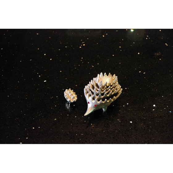 Image 1 of Vintage nesting ashtrays by Walter Bosse for Herta-Baller, 1950