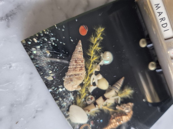 Image 1 of Calendario perpetuo francese d'epoca