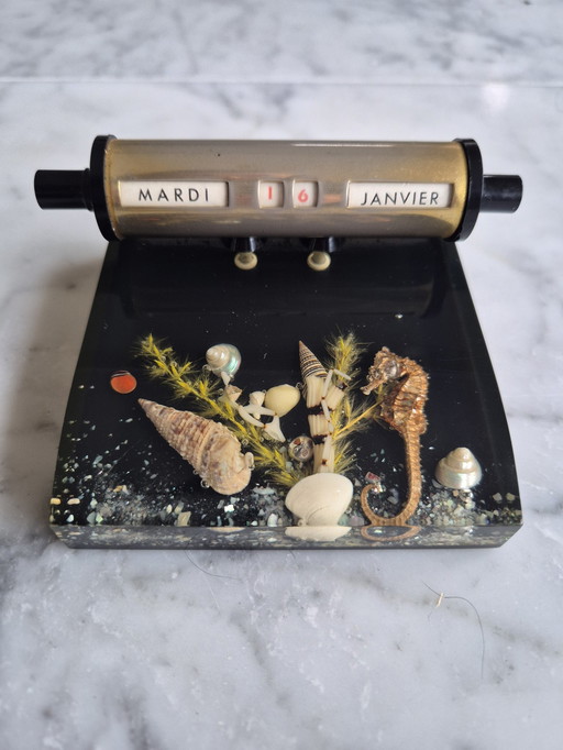 Vintage French Perpetual Calendar