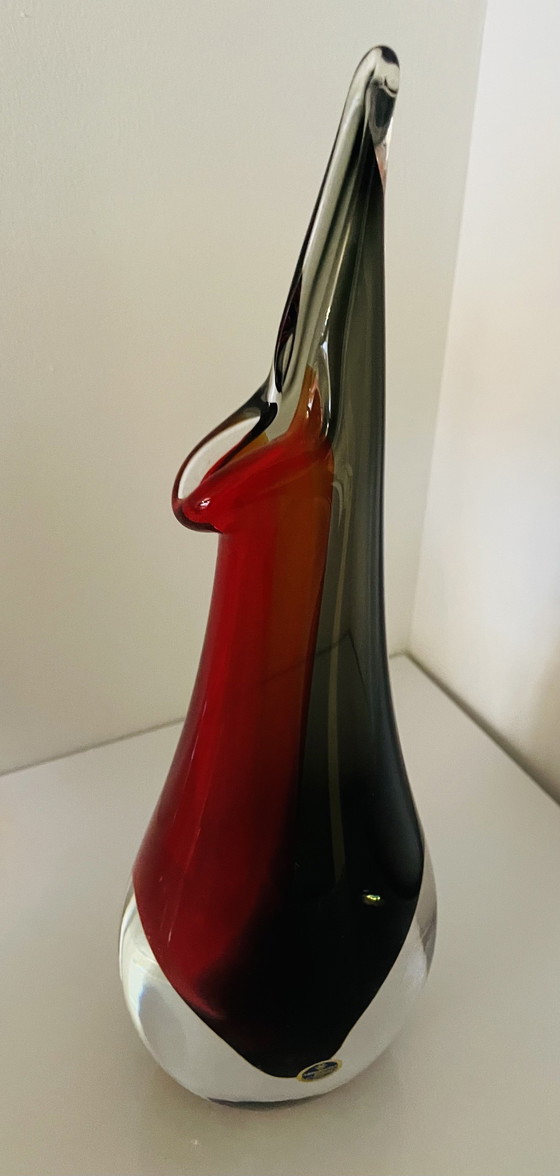 Image 1 of Glass Object Jan Machalek 34 Cm. High.