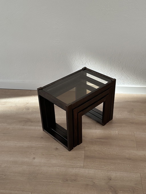 Brutalist Nesting Tables Side tables