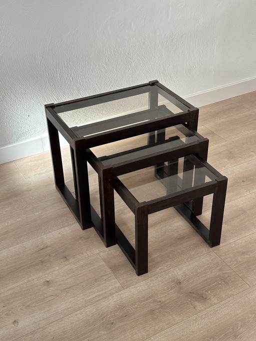 Brutalist Nesting Tables Side tables