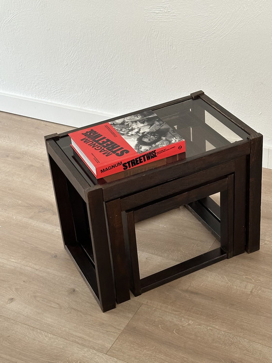 Image 1 of Brutalist Nesting Tables Side tables