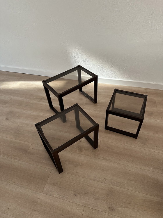 Image 1 of Brutalist Nesting Tables Side tables