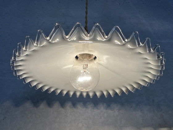 Image 1 of 5X Opaline Collared Lamps