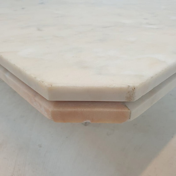 Image 1 of Tavolino da caffè vintage in marmo, Italia anni '70