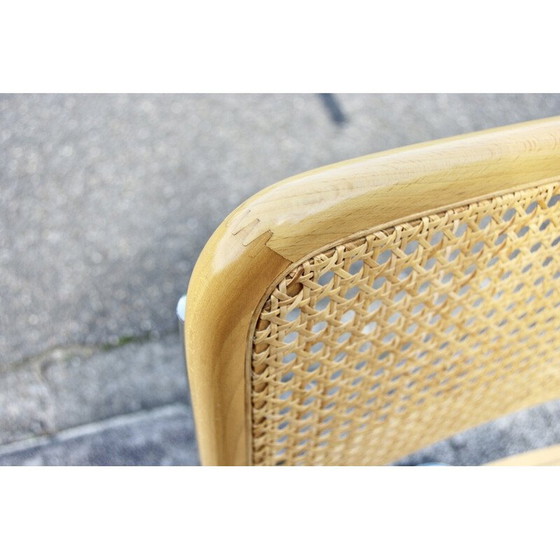 Image 1 of Pair of vintage beechwood chairs by Marcel Breuer, 1970