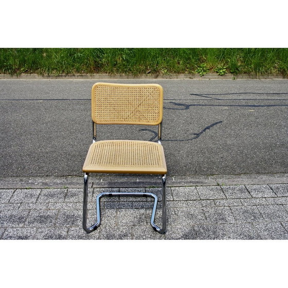 Image 1 of Pair of vintage beechwood chairs by Marcel Breuer, 1970