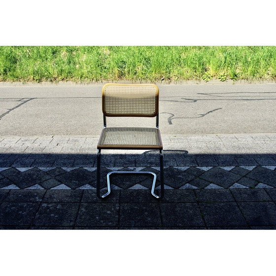 Image 1 of Pair of vintage beechwood chairs by Marcel Breuer, 1970