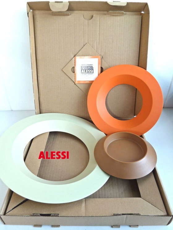 Image 1 of Alessi Mc01 Cake Bowls From Melamine Elements | 2010