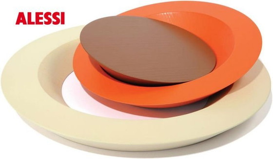 Image 1 of Alessi Mc01 Cake Bowls From Melamine Elements | 2010