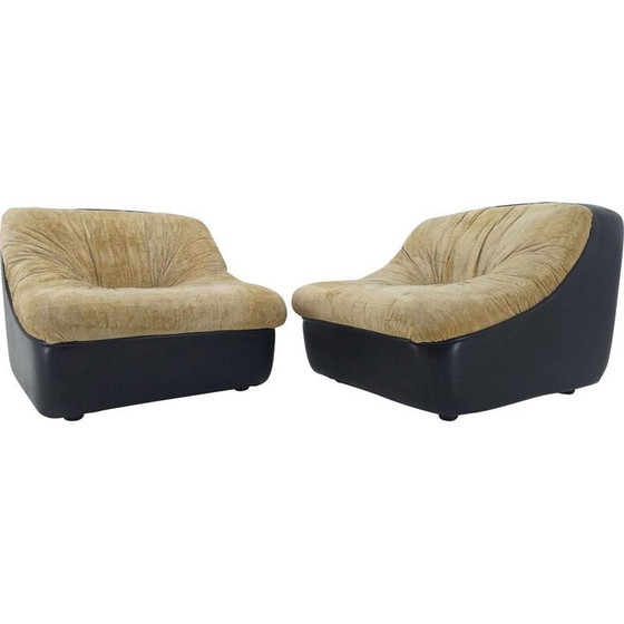 Image 1 of Pair of vintage armchairs, Italy 1970