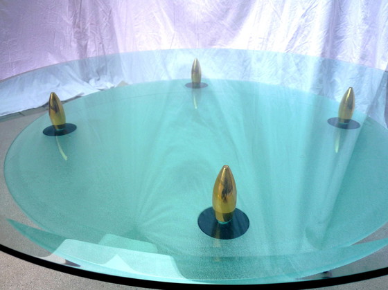 Image 1 of Tavolino da caffè in vetro vintage