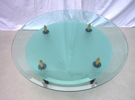 Image 1 of Tavolino da caffè in vetro vintage