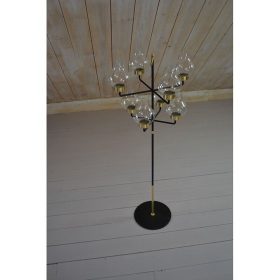 Image 1 of Portacandele vintage in ottone oktav "L.10232" di Ateljé Lyktan, 1968