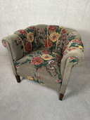 Vintage Botanical Armchair