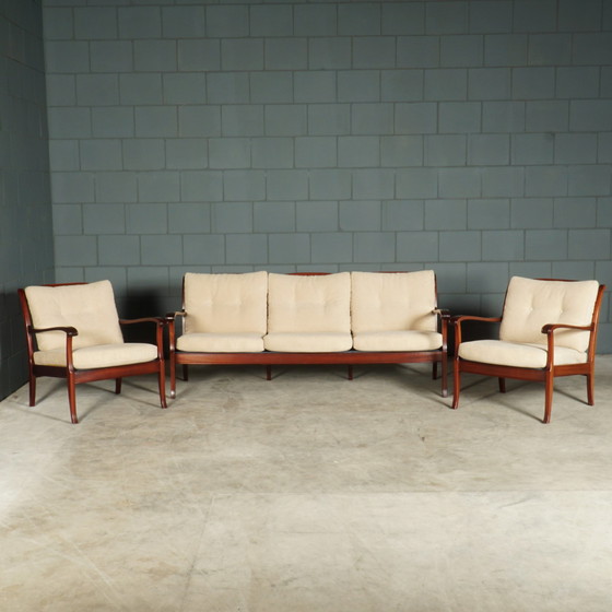 Image 1 of Vintage Lounge/Sitting Group - Mahogany - 60s/70s