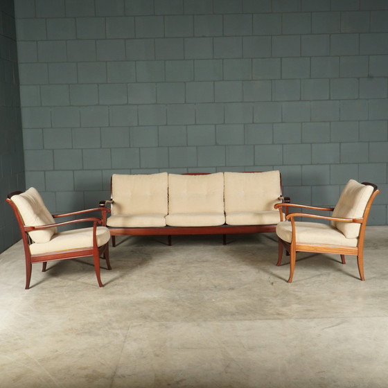 Image 1 of Vintage Lounge/Sitting Group - Mahogany - 60s/70s