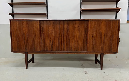 Rosewood Sideboard By Ew Bach, 1960S.