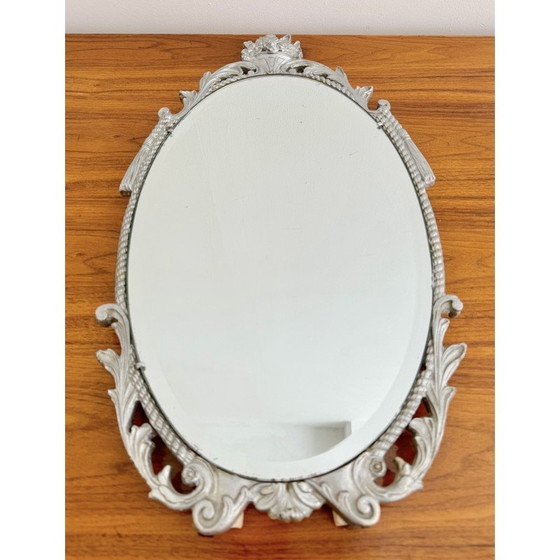 Image 1 of Pair of vintage oval table mirrors for Atsonea
