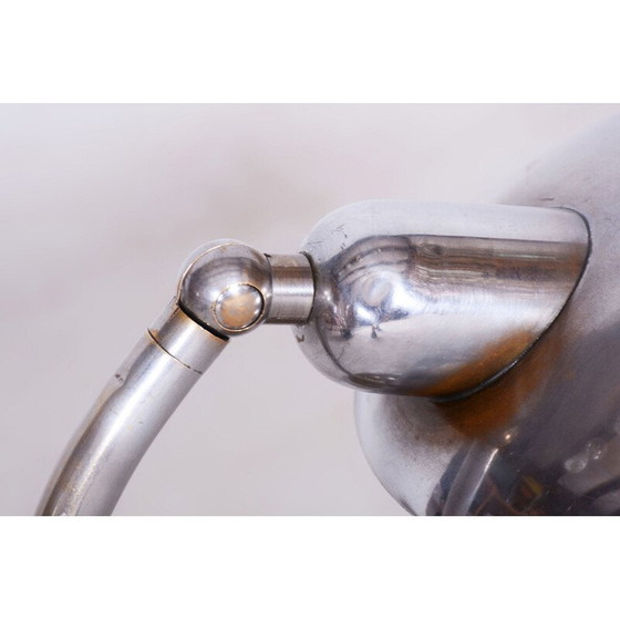 Image 1 of Vintage Bauhaus table lamp in chrome steel by Franta Anyz, Czechoslovakia 1920