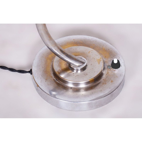 Image 1 of Vintage Bauhaus table lamp in chrome steel by Franta Anyz, Czechoslovakia 1920