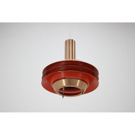 Image 1 of Vintage Trava pendant lamp by Carl Thore for Granhaga, Sweden 1960s