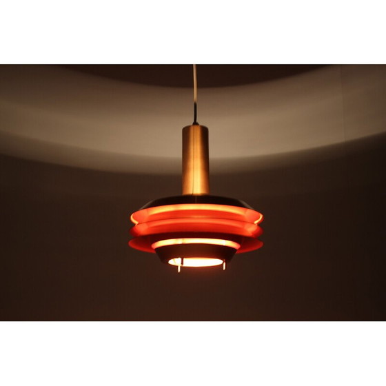 Image 1 of Vintage Trava pendant lamp by Carl Thore for Granhaga, Sweden 1960s