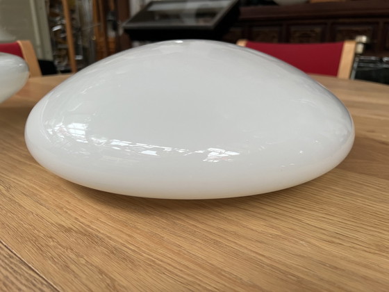 Image 1 of Grandi lampade da soffitto, anni '40