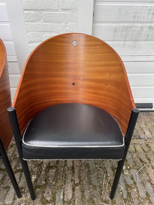 4x Philippe Starck Costes Dining Chairs