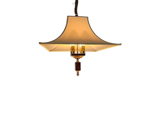 Herda Amsterdam - Pull pendant Pendant Lamp - Brass - Hollywood Regency Style - 70'S