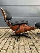 Herman Miller Eames lounge chair + Ottoman Santos Rosewood Etat neuf !!!