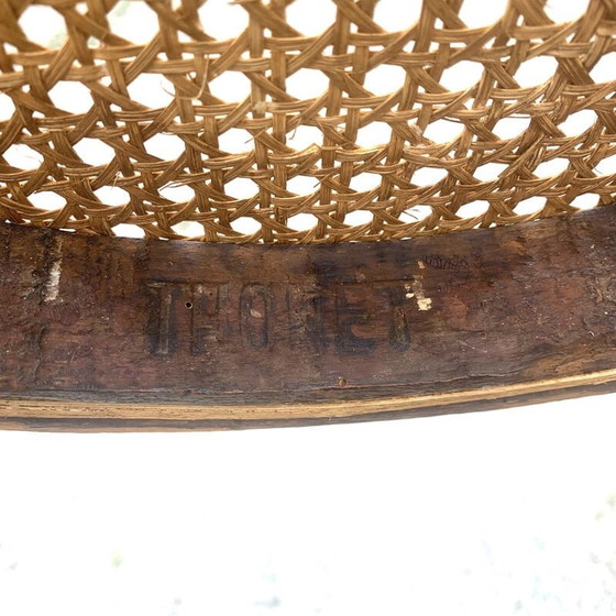 Image 1 of Set of 4 vintage Thonet chairs model 14-1