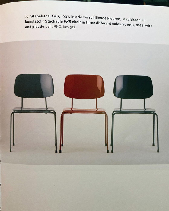 Image 1 of 4X Ahrend Fks Revolt Chair By Friso Kramer