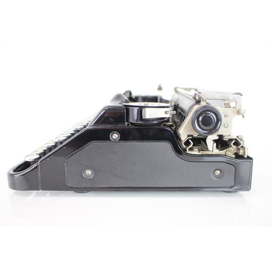 Image 1 of Vintage portable typewriter in metal, steel and chrome, Germany 1931s-1940s