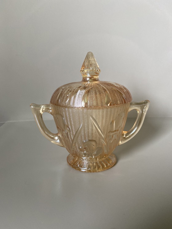 Image 1 of Jeannette Glass Coffee Set