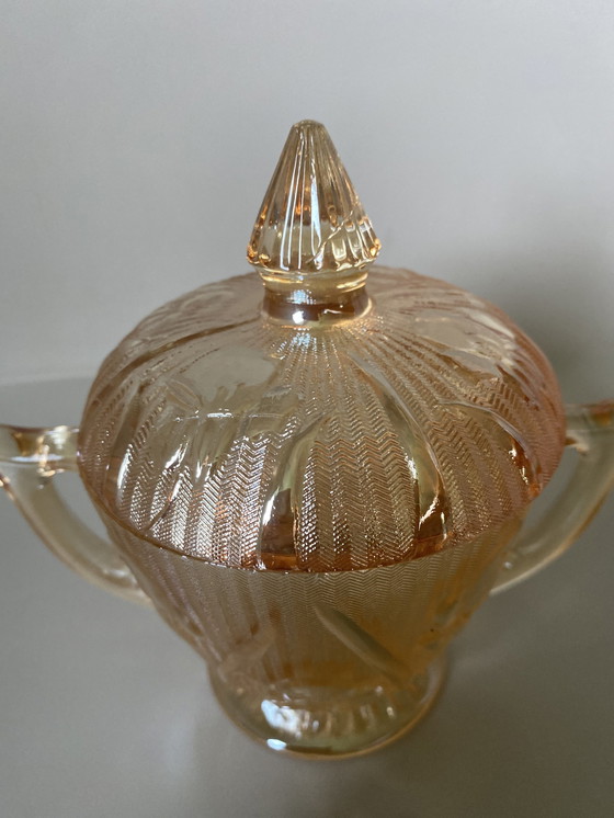 Image 1 of Jeannette Glass Coffee Set