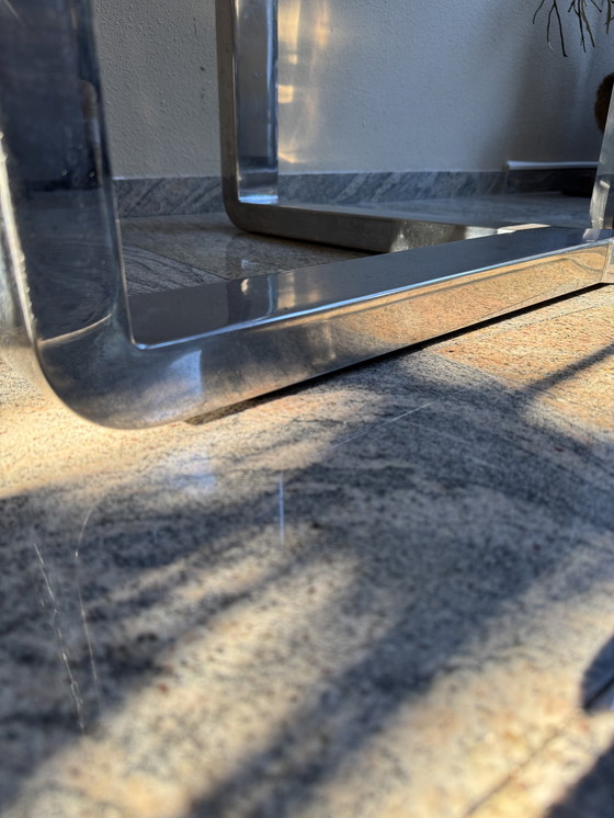 Image 1 of Unique Y-shaped Stainless Steel Table Base