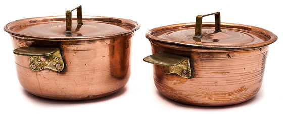 Image 1 of Par de hornos holandeses de cobre