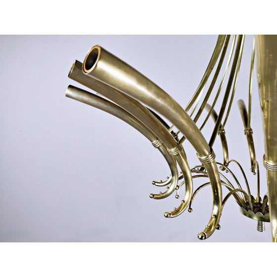 Image 1 of Vintage Chandelier Italian 1950s