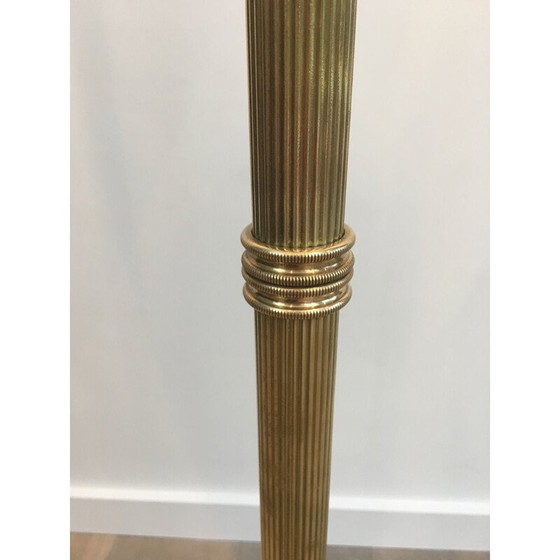 Image 1 of Vintage brass floor lamp by Maison Jansen