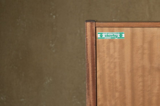 Image 1 of Mid-Century Rosewood Sideboard with Glass Doors by Skovby, Denmark 1970s