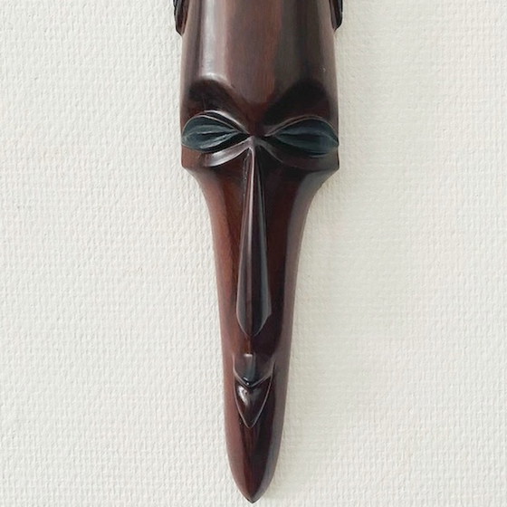 Image 1 of Jeu de masques en bois Afrique